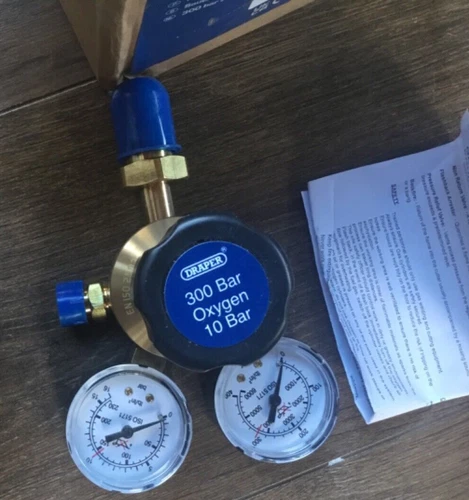 Draper 35010 300 Bar Oxygen Regulator - NEW