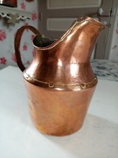 Pichet en cuivre fin du XIXe 50cl en très bon état hauteur17cm