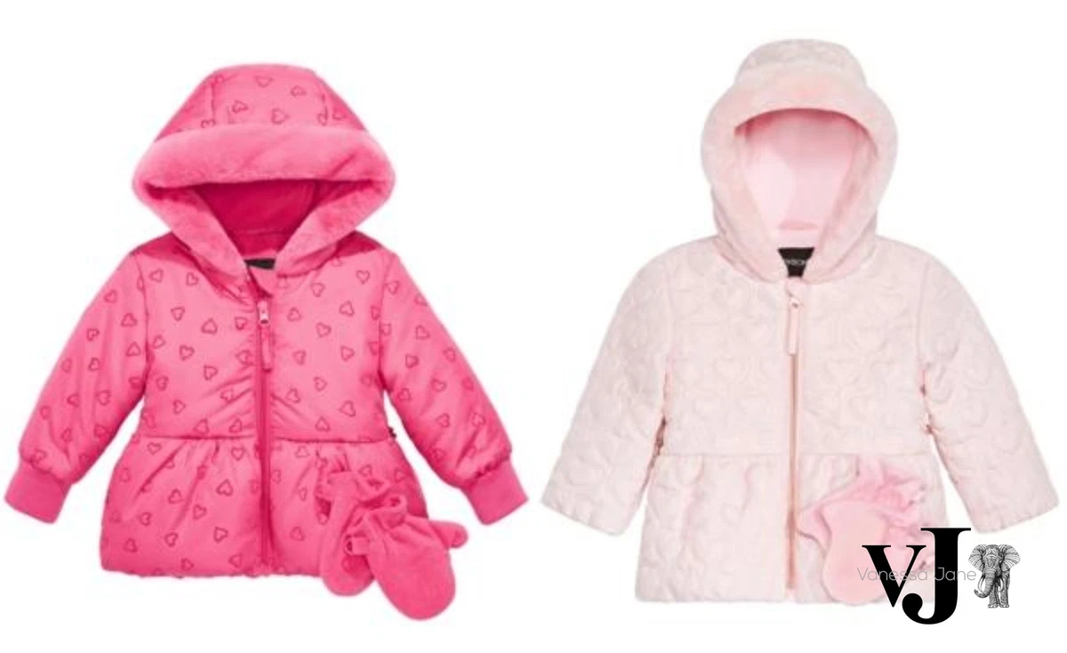 Baby jacket best sale with mittens
