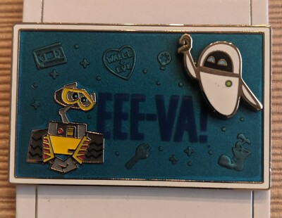 2021 Disney Parks Wall-E & Eve EEE-VA Open Edition OE Pin