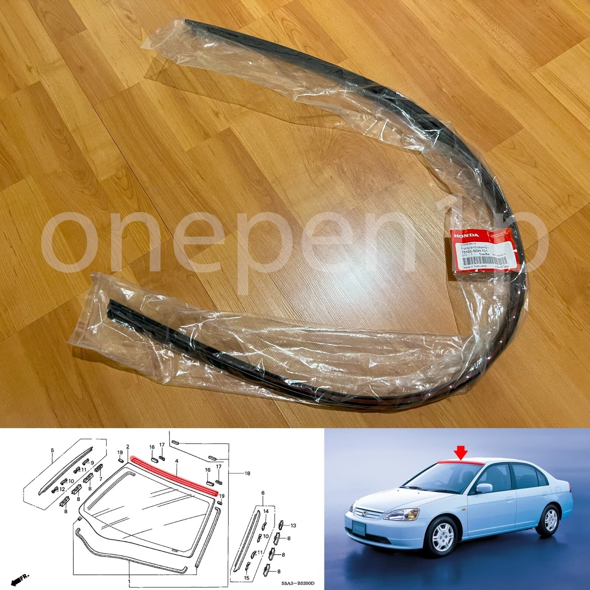 Honda Body Moldings & Trims for 2005 Honda Civic for sale | eBay