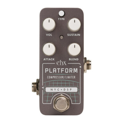 Electro Harmonix Pico Platform Powerful Studio Style CompressorLimiter Pedal