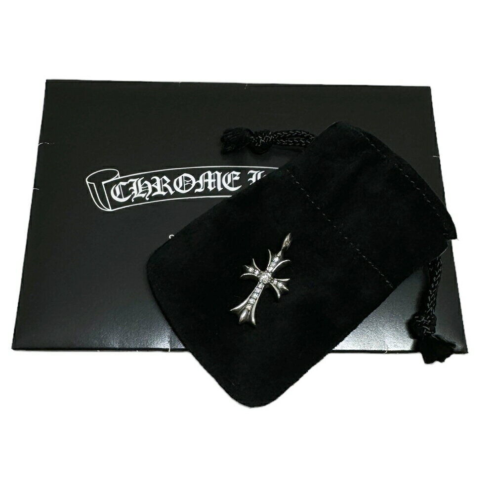Chrome Hearts Tiny Fat Cross Pendasnt Top Pave Diamond Chrome Hearts Tiny Fat Cross Pendasnt Top Pave Diamond