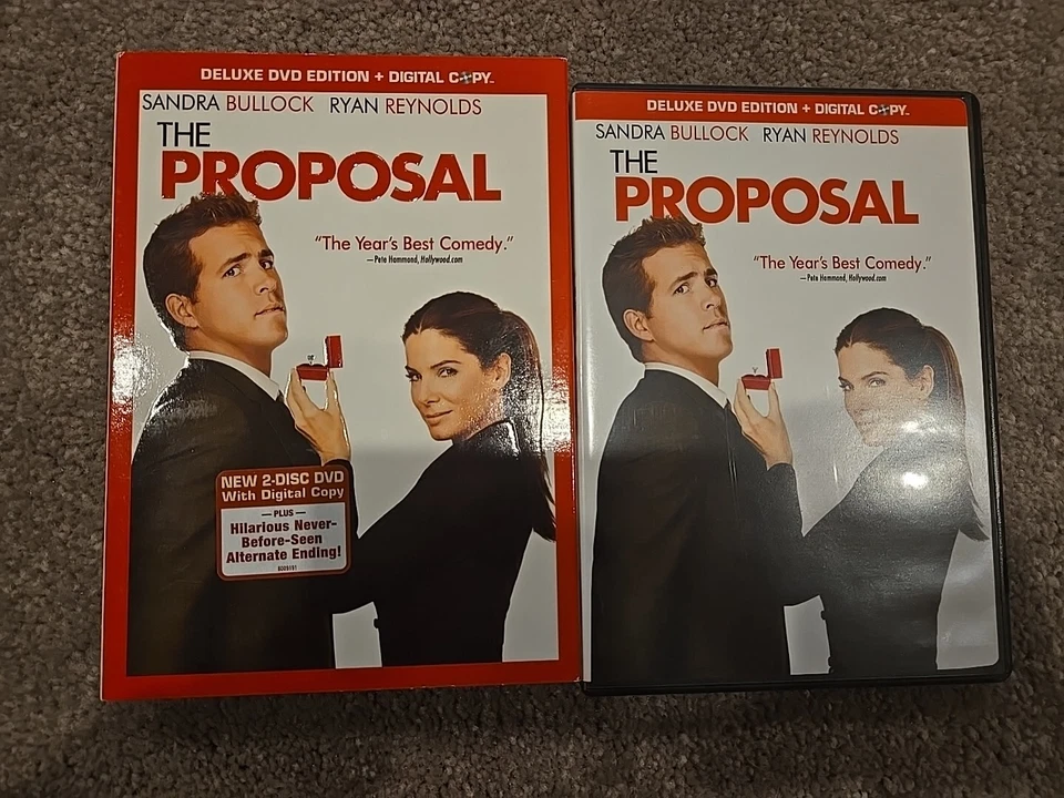 DVD Lot Of 4 Sandra Bullock Proposal, 28 Days, Miss Congeniality, & Two Weeks... Foto 3 de 4
