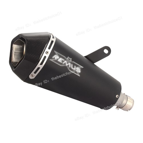 For Ducati Scrambler 800 Icon 2023-2025 Slip On Black Tail Muffler Exhaust Pipe - Picture 3 of 9