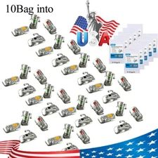 10Bag AZDENT Dental Orthodontic Buccal Tube Bondable Brackets Non-con 1st Molar