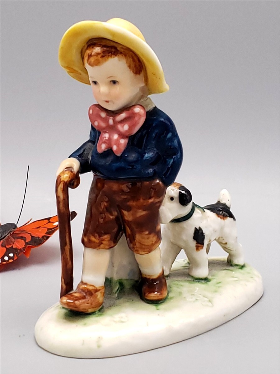 Goebel Kathe Kruse - 1955 Boy & Dog, RARE KRU11 | eBay