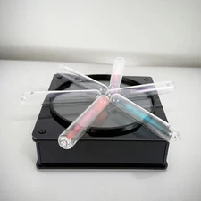 Noble Gas Glowing Tubes 5-Set He/Kr/Ar/Ne/Xe Physics Supplies Element CollectiCG