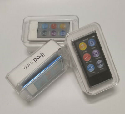 NEW Apple iPod nano 7th Generation Black (16 GB) Sealed Retail Box