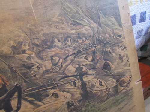 RARE, WW1 FRENCH ORIGINAL WAR LOAN POSTER 1918 ALGERIA TUNISIA - Picture 8 of 24