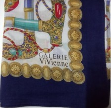 USED HANDKERCHIEF VINTAGE BANDANA PATTERN COTTON 18" POCKET SQUARE HANKY