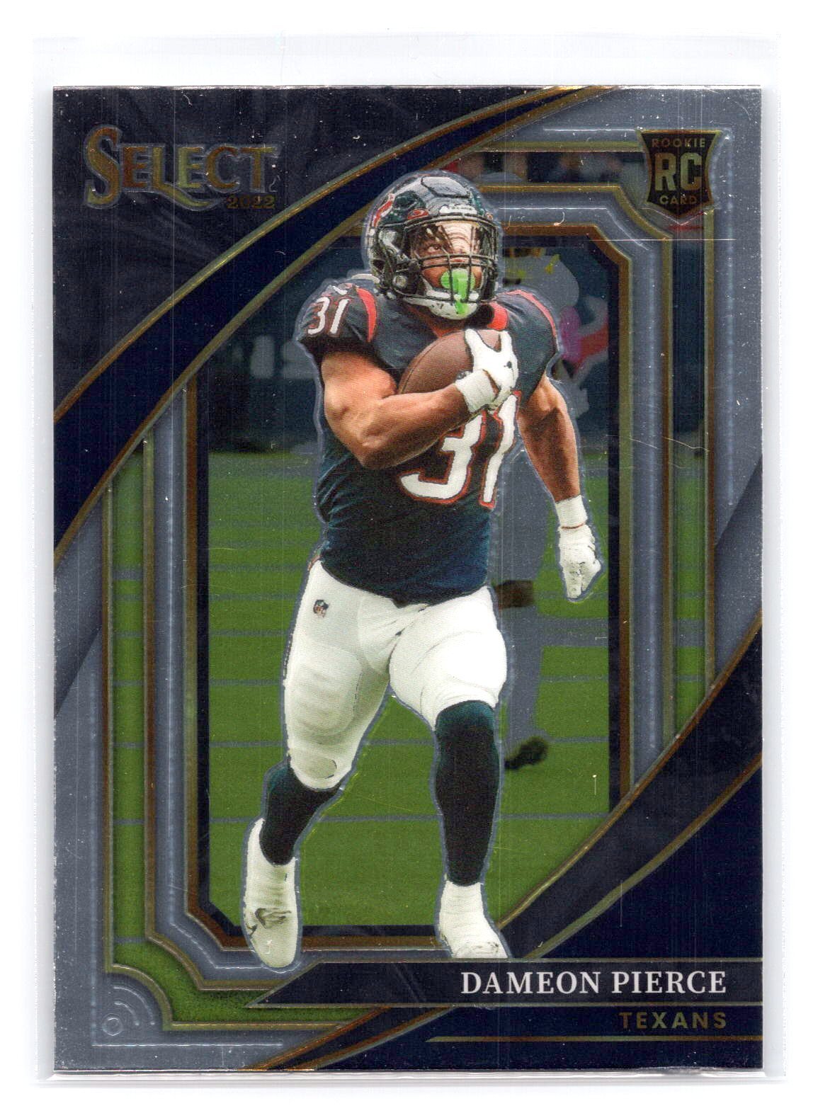 2022 Panini Select #345 Dameon Pierce Silver Prizm