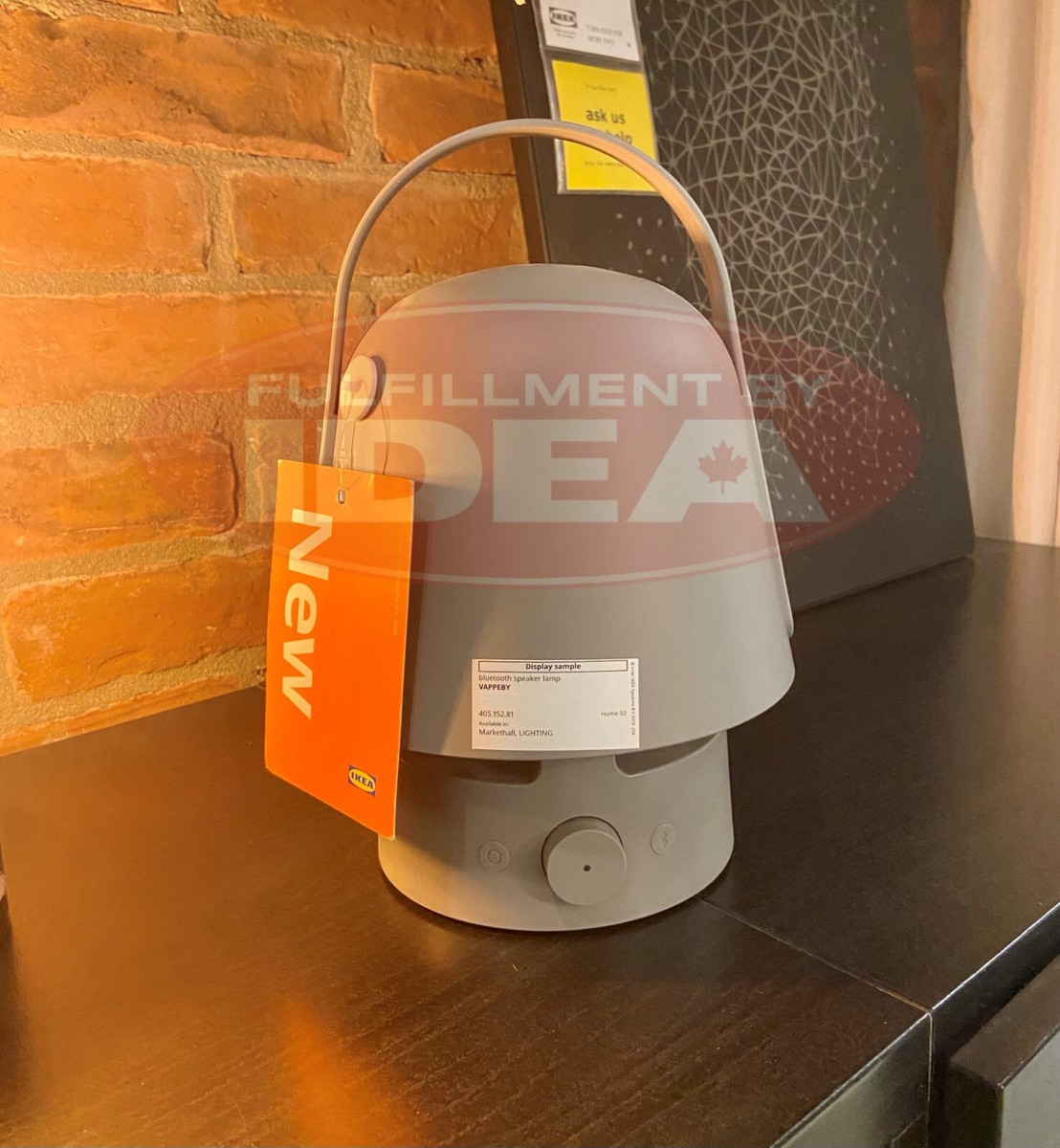 Ikea Vaps Ikea's new Vappeby Bluetooth lamp speaker has Spotify Tap support