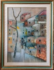 BETTARINI Lido - olio su tela paesaggio