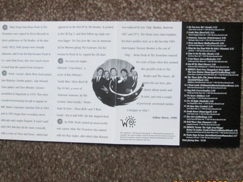 THE WORLD OF BRIAN POOLE & THE TREMELOES - The Sleeve autographed by Brian Poole - Picture 4 of 5