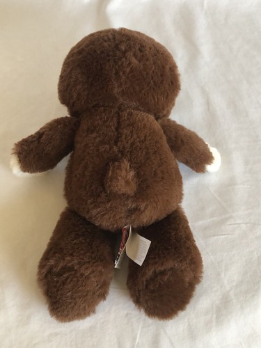 Peluche Fiesta Travel Tails Sloth 11" marrone bianco marrone orso morbido - Foto 4 di 6
