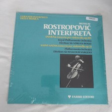 NEW Sir Malcolm Sargent Mstislav Rostropovic Interpreta w/ Shrink LP Vinyl Recor