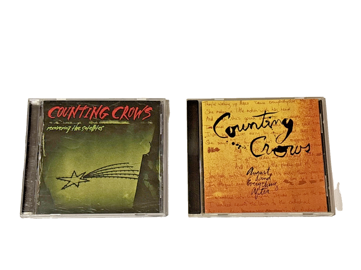 Counting Crows - 2 CD Lot - Recovering The Satellites August