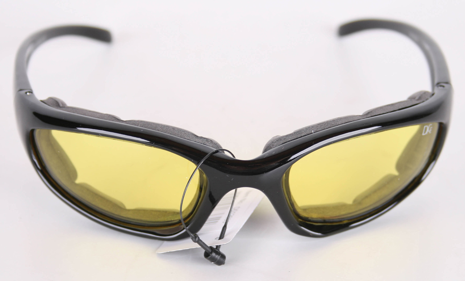 Reclaimed Vintage – Unisex-Sportsonnenbrille in Grün mit Wrap-around-Gestell