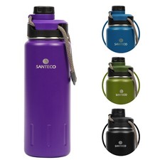 SANTECO Stainless Steel Insulated  710ml  Leak-Proof  Keep Cold 24hrs /Hot 12hrs