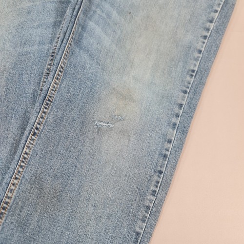 Levis 559 Mens Jeans Blue W33 L30 Relaxed Fit Straight Distressed Stretch Denim - Picture 5 of 12