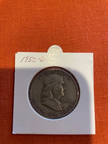 1950-D Franklin Half Dollar