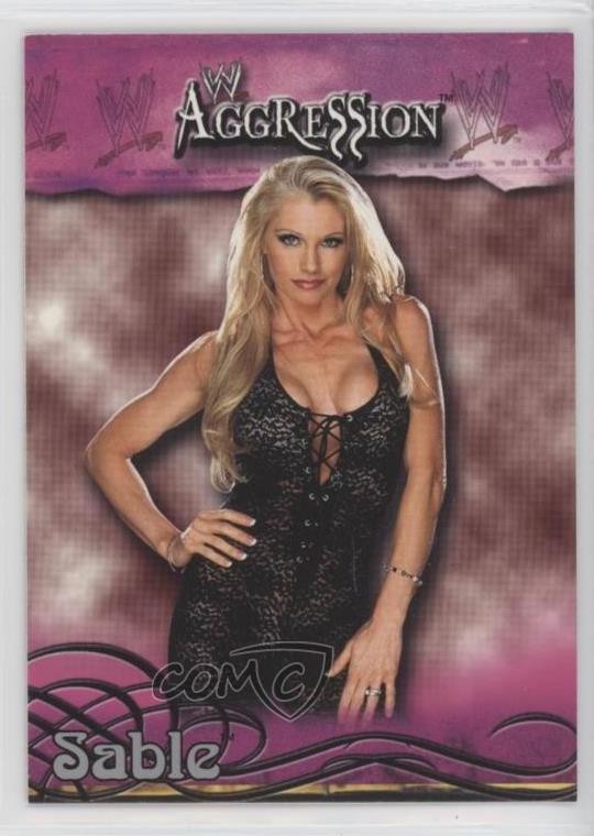 2003 Fleer WWE Aggression Sable #56 qp4