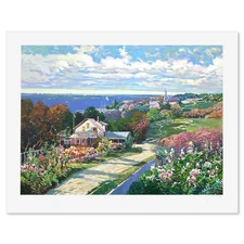 Ming Feng, "Seaside Vista" Limited Edition Printer's Proof Serigraph, Numbered a