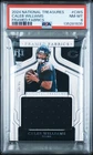 2024 NATIONAL TREASURES FRAMED FABRICS #CWS CALEB WILLIAMS ROOKIE RC 20/49 PSA 8