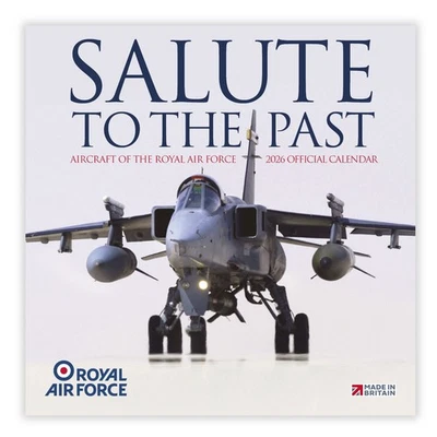 ALLTRADE Calendar 2026 UK Royal Air Force Salute To The Past Gift MADE IN BRITAIN®
