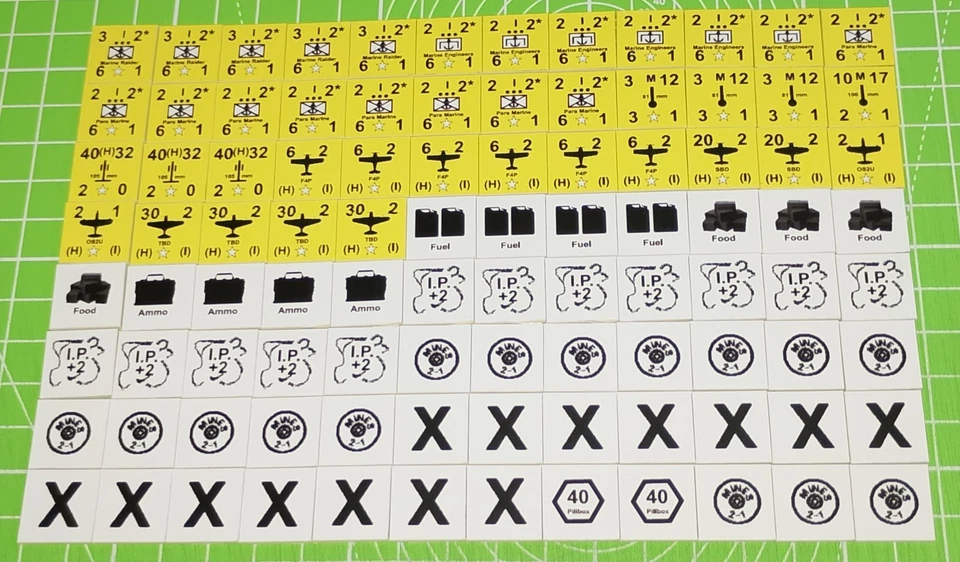 Panzer Leader, Invasion of Australia, Japan vs Allies, 10 scenarios 480 counters - Image 4 of 4
