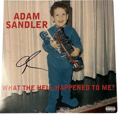 Adam Sandler What The Hell Happened To Me Signed Vinyl JSA Certified