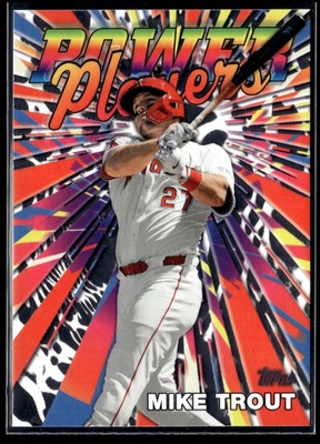 2025 Topps Power Players Mike Trout Los Angeles Angels #PP-2