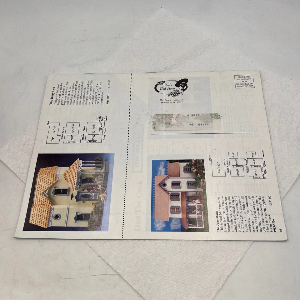 Vintage Dollhouse Miniature Magazine Lot Plus Catalogs Nutshell News - Image 3 of 4