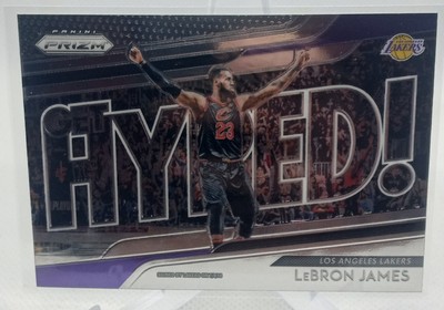 2018-19 Panini Prizm #4 LeBron James Get Hyped!