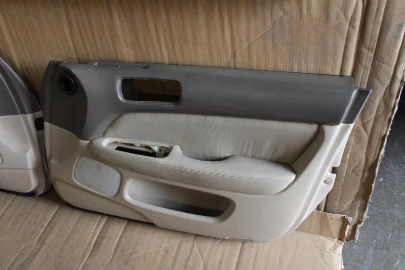 1995 1996 1997 LEXUS LS400 DOOR TRIM PANELS FRONT REAR SET TAN LC01 Foto 2 de 4