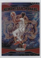 2024 Panini Prizm WNBA Fireworks Red Prizm /99 Ariel Atkins #3 1pe9