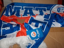 FC HANSA ROSTOCK - SATINSCHAL  OSTSEESTADION - HEIMATHAFEN blau-weiß  Neu,Lizenz
