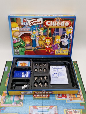 Parker - Brettspiel - Cluedo The Simpsons 2006 Familienspiel Gesellschaftsspiel