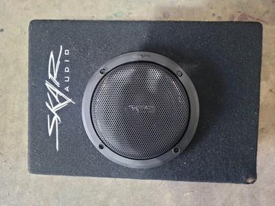 USED SKAR AUDIO EVL-1X65D4-V-LP - SINGLE 6.5'' 400W VENTED LOADED SUB BOX ENCLOSU