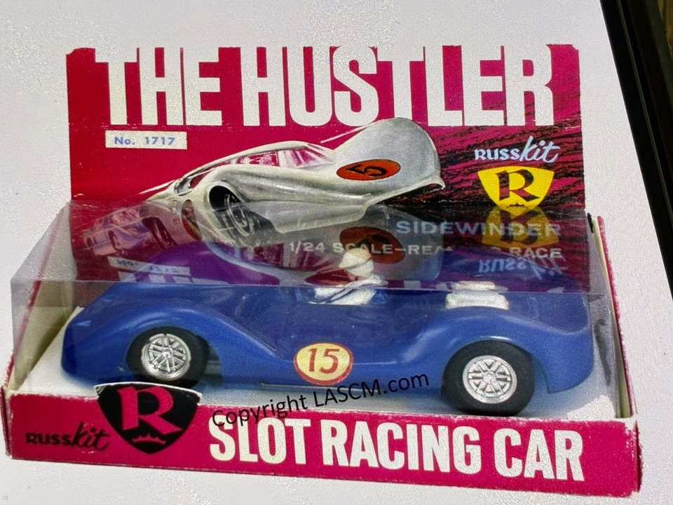 Plus Plus Display Insert RussKit Hustler New Pull Body 1/24 Slot Car Plus Display Case Wheel ...