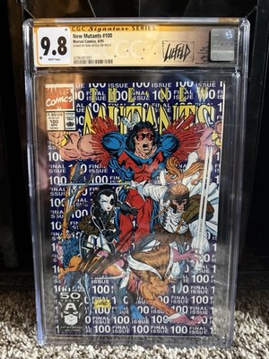 New Mutants #100 (April 1991) SS CGC 9.8 First X-Force Signed By Rob Liefeld