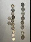 * Pre 65*  8- 90% Silver Washington quarters & 12 Roosevelt dimes. $3.20 Face V.