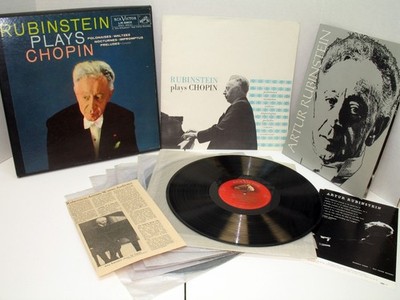 Rubinstein Plays Chopin: RCA Original 6 LP Set!