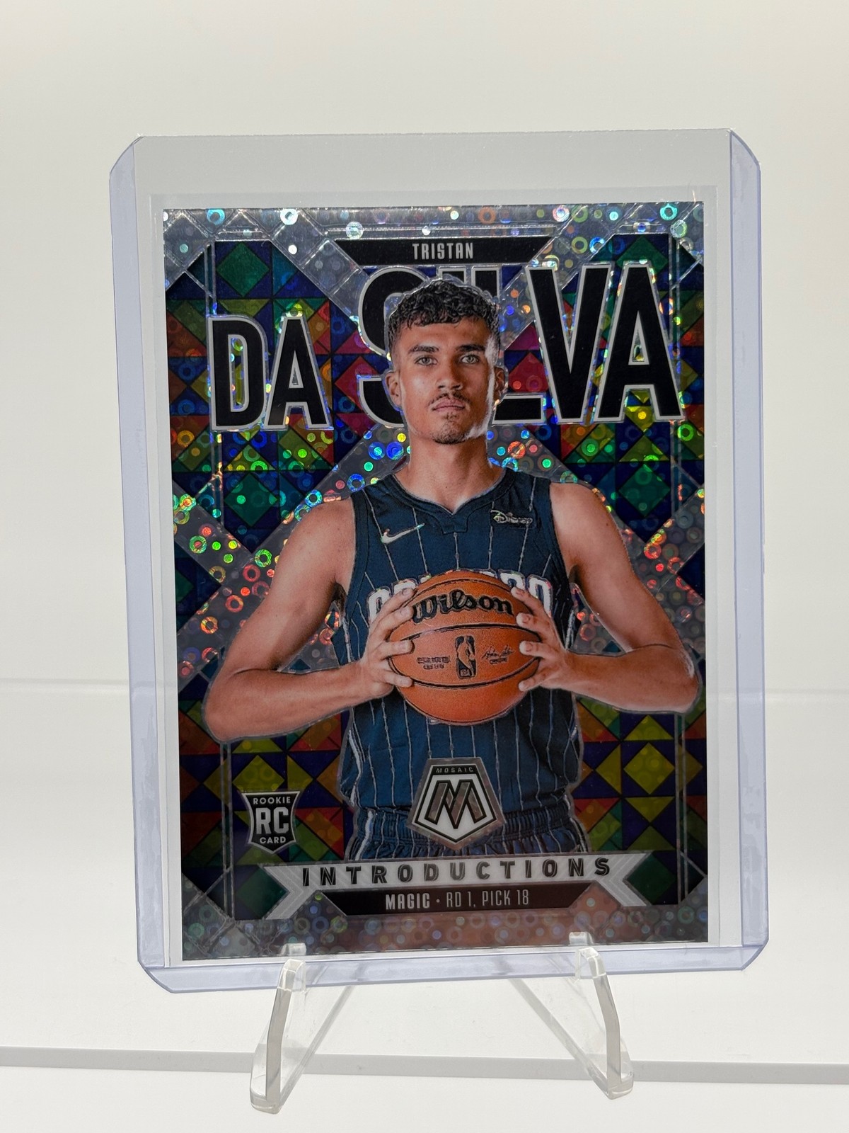 2024-25 Panini Mosaic #5 Tristan da Silva Introductions Fast Break
