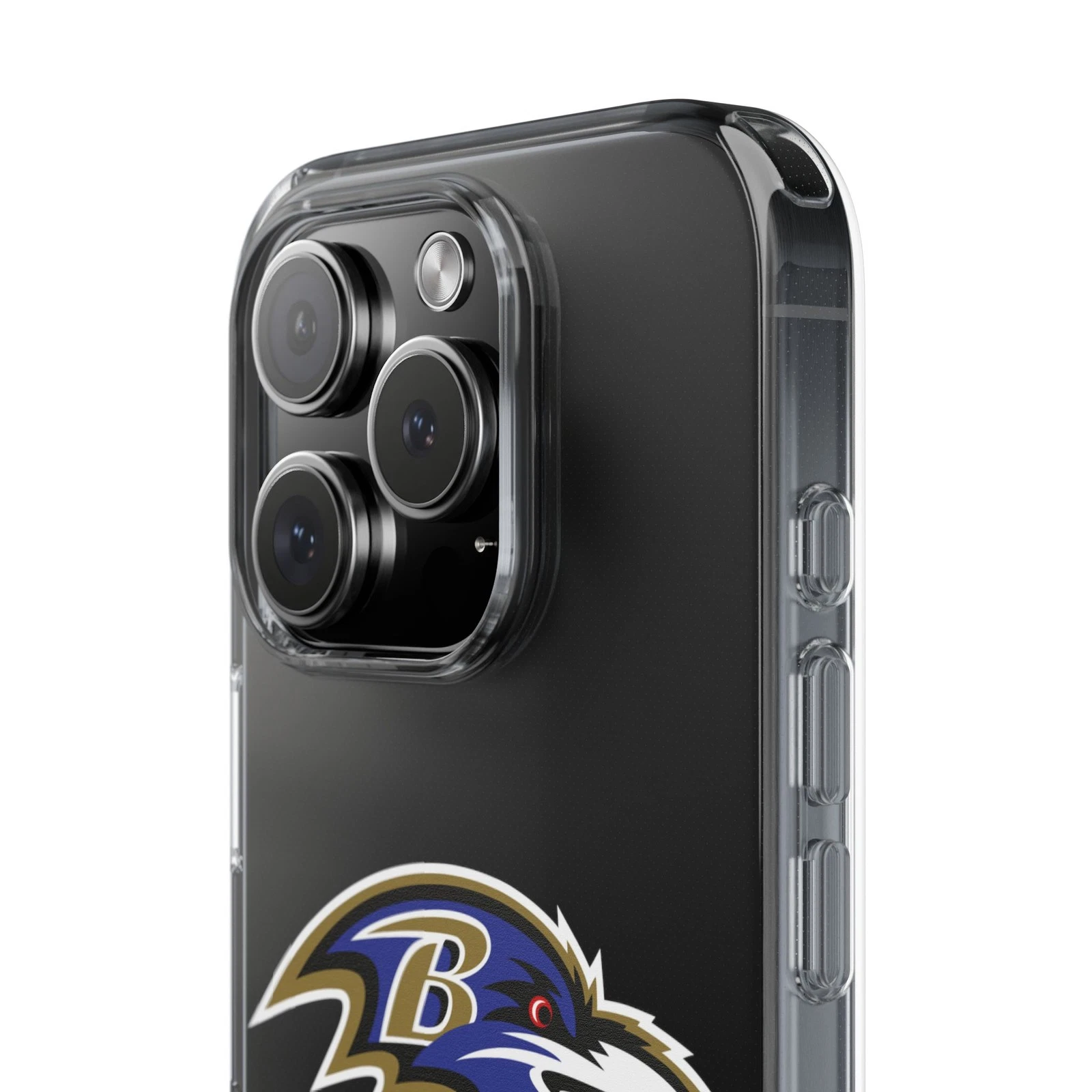 Baltimore Ravens Clear Phone Case for iPhone