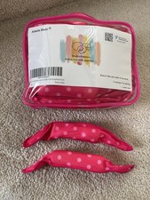 Overnight Heatless Curls Soft Foam Rollers Satin Sponge Curlers 30 Pcs Pink