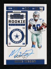 2019 Panini Contenders Rookie Ticket Mike Weber #151 Auto 0vs5