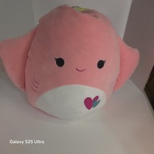 Squishmallows Saxa The Pink Stingray Plush Hearts Stuffed 2021