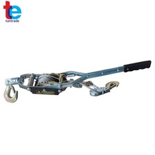 Heavy Duty Hand Power Cable Puller 4T Rachet Dual Gear Power Puller New